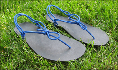 Tarahumara-inspired huarache running shoes